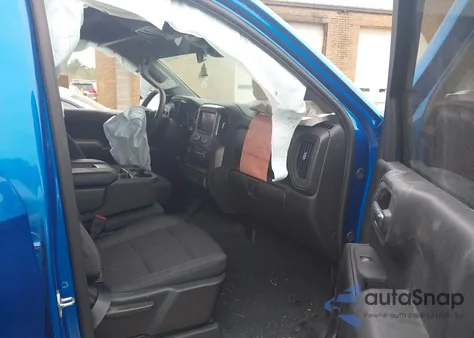 2024 Chevrolet Silverado 1500 4Wd Short Bed Custom из США, поврежденный, VIN 1GCPDBEK7RZ214839